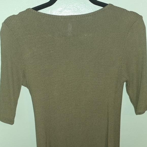 Olive Green top - Picture 3 of 6